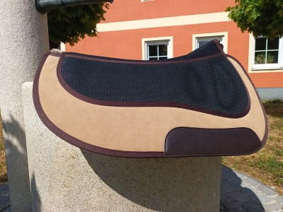 Grandeur Physio-Westernpad 72 in Sonderfarbe camel *** Einzelstück***